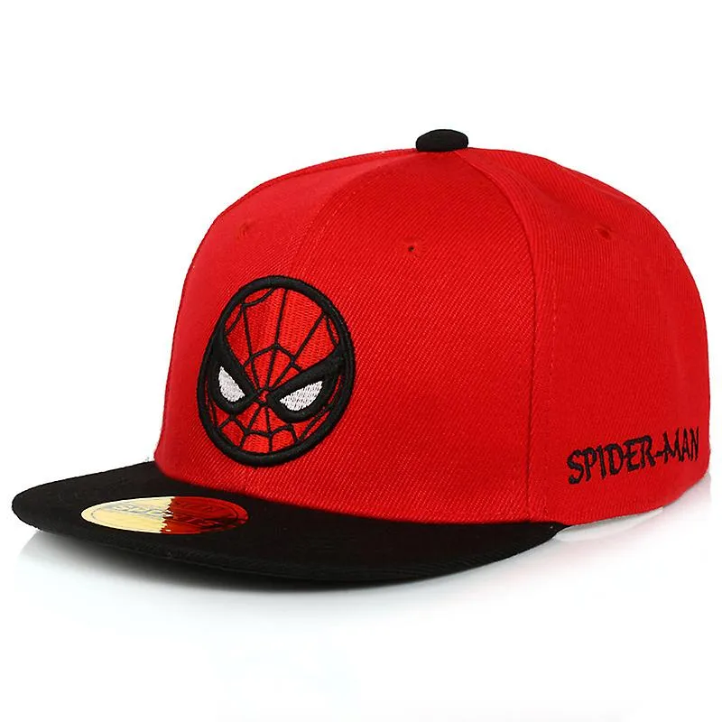 Spiderman Niños Niñas Gorra de béisbol Niños Snapback Superhéroe Sombrero ajustable Regalos
