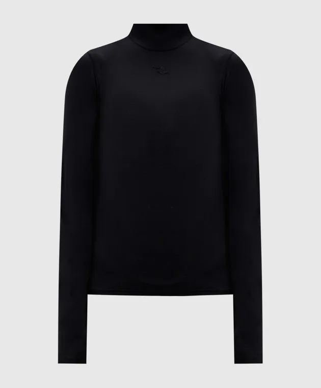 SSHEENA Black longsleeve with crystals