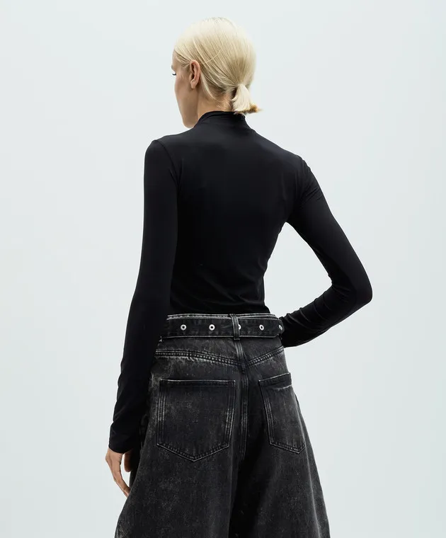 SSHEENA Black longsleeve with crystals