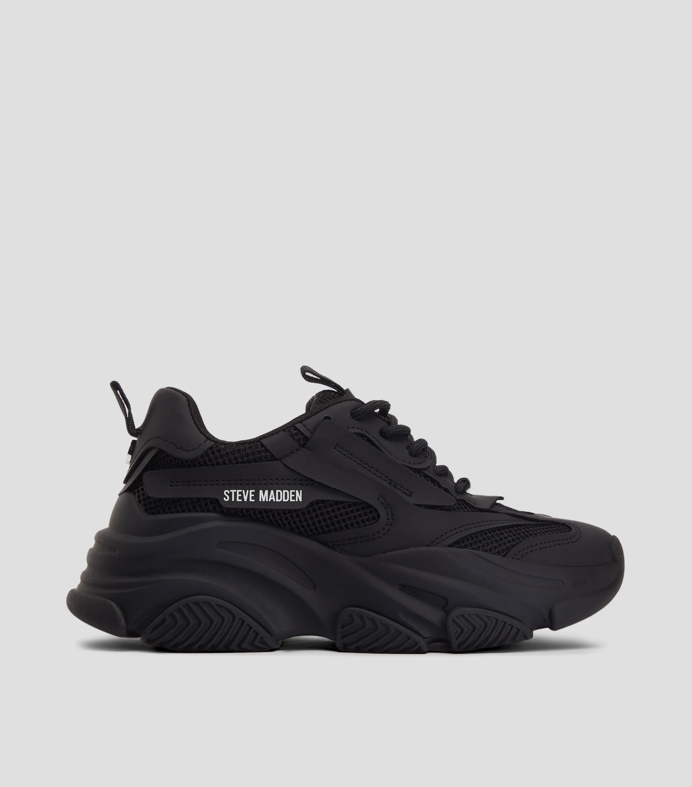 Steve Madden Tenis casuales negros Mujer