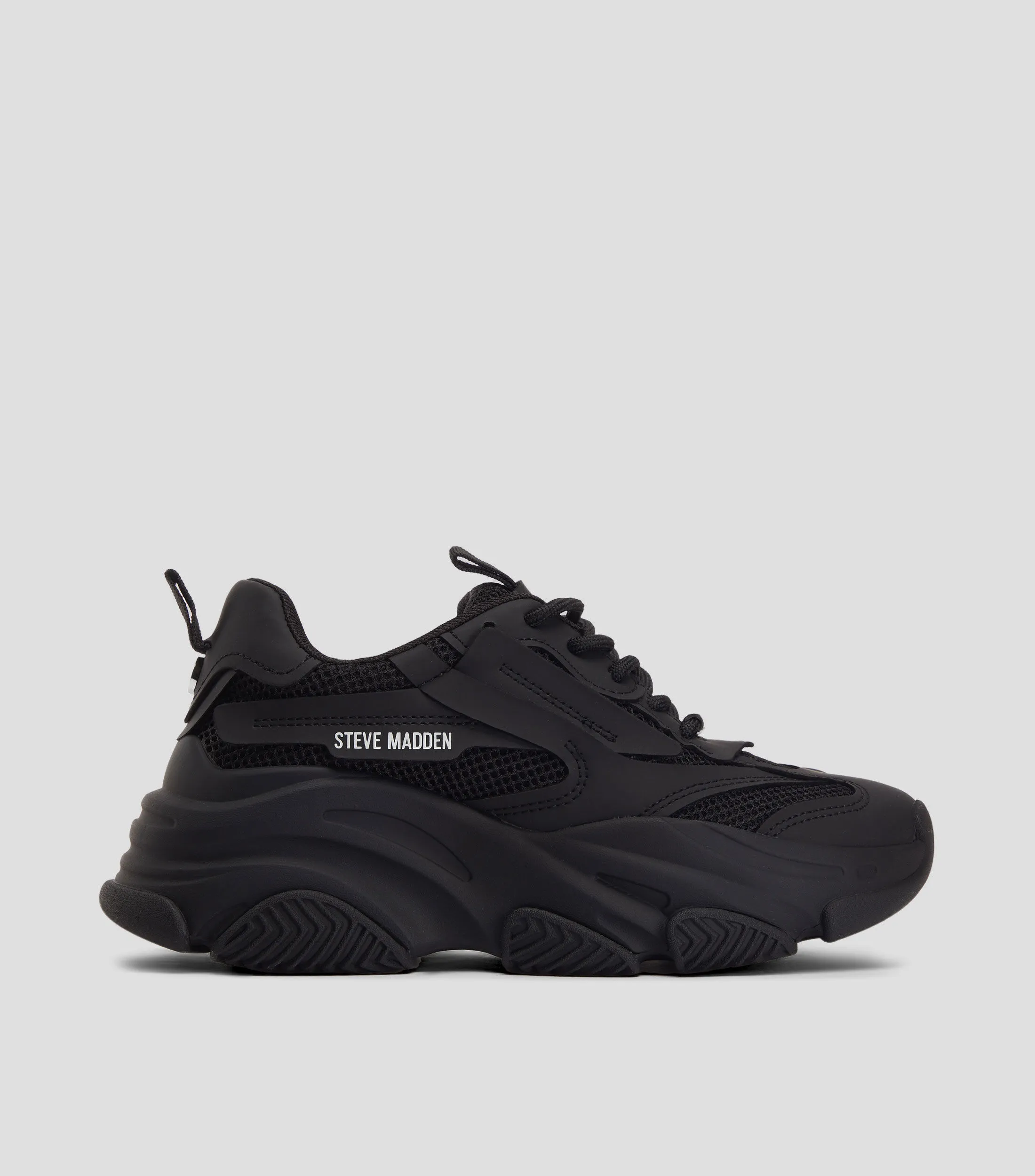 Steve Madden Tenis casuales negros Mujer