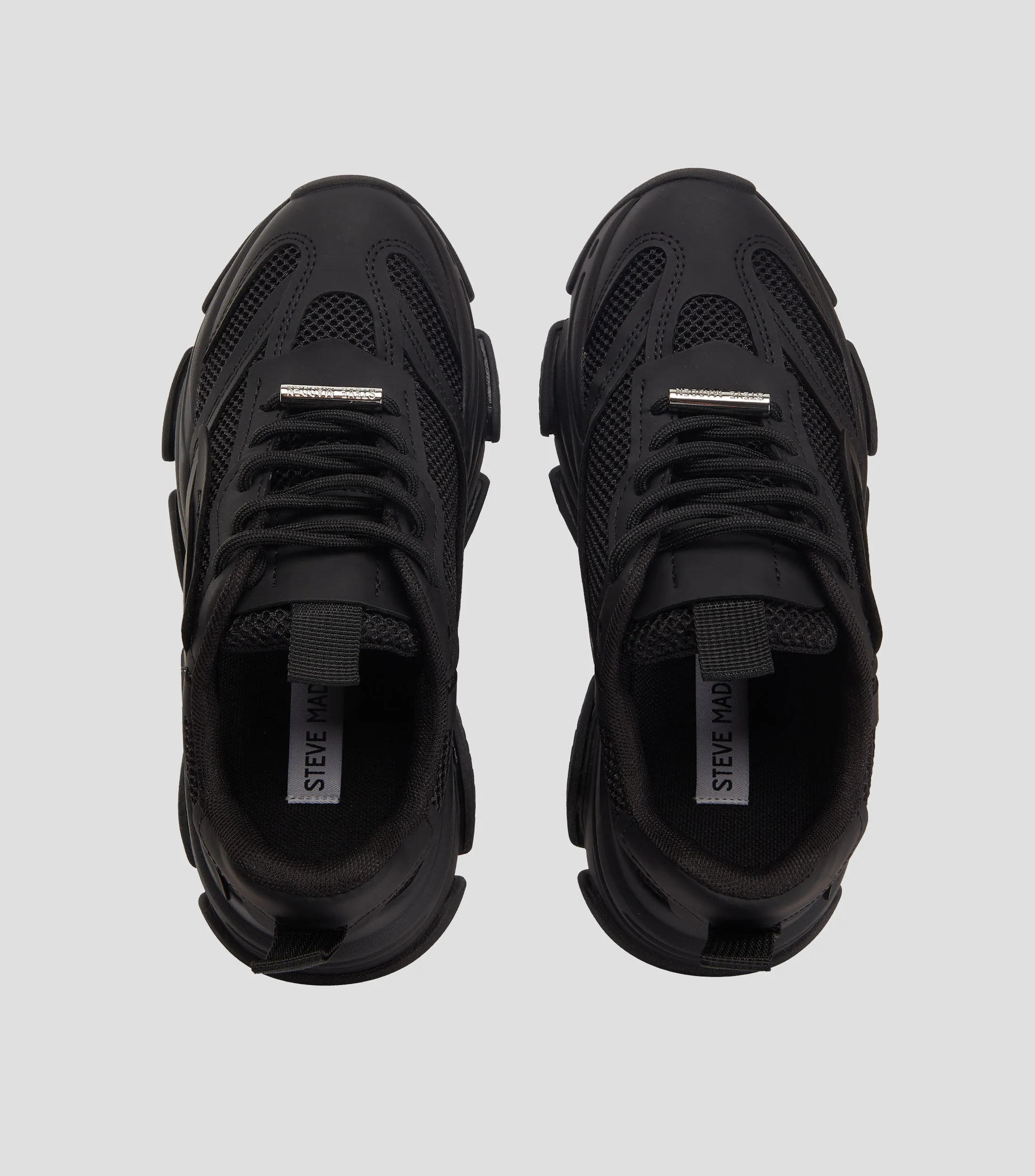 Steve Madden Tenis casuales negros Mujer