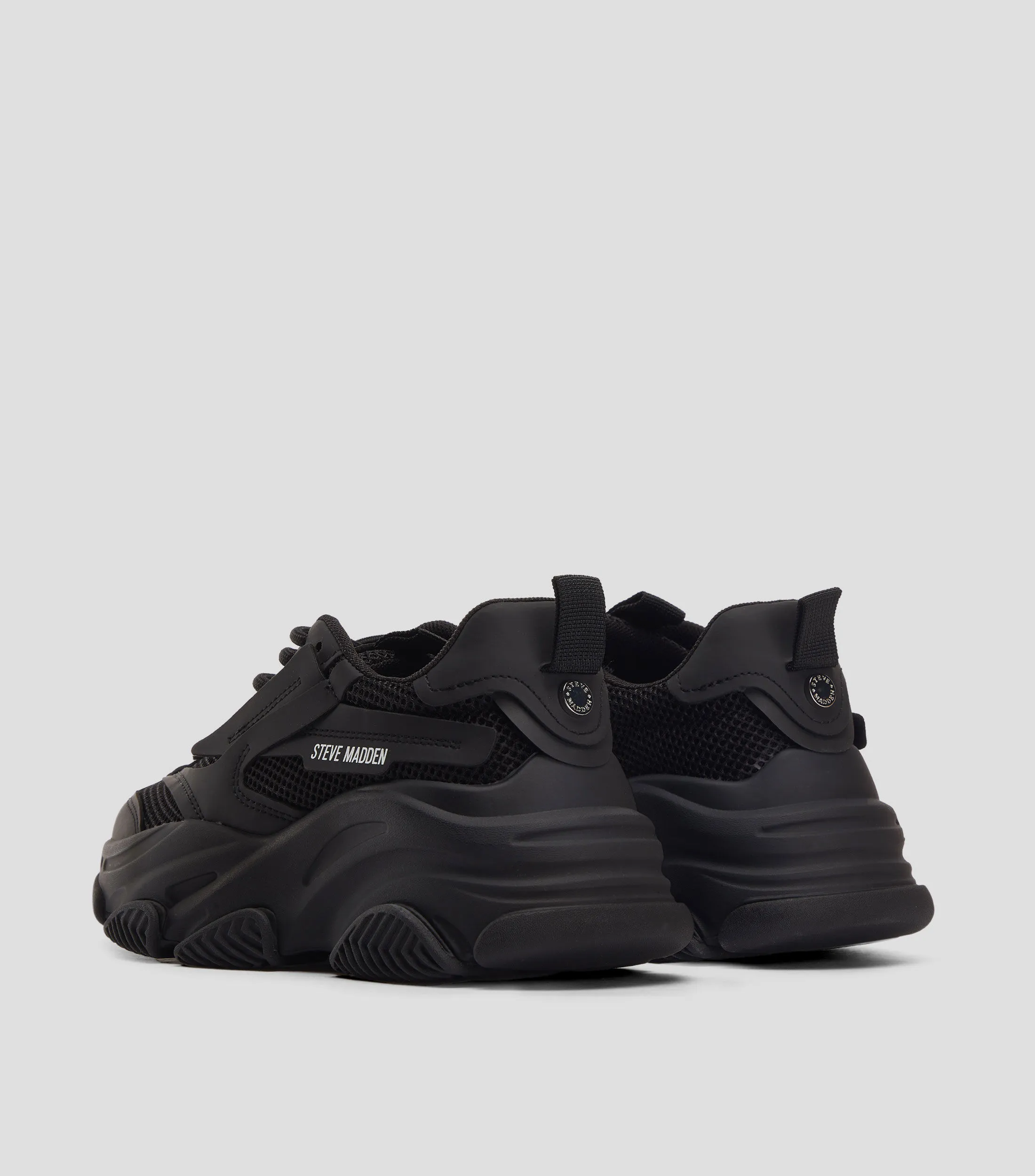Steve Madden Tenis casuales negros Mujer