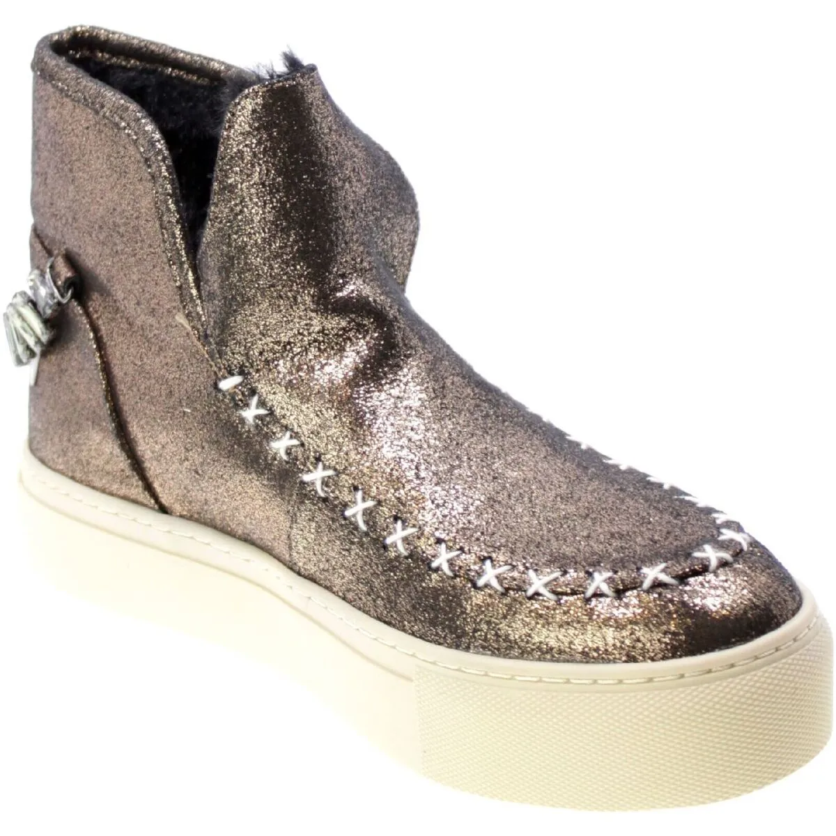 Stivaletto Donna Oro Eskimo Gbcdm2897