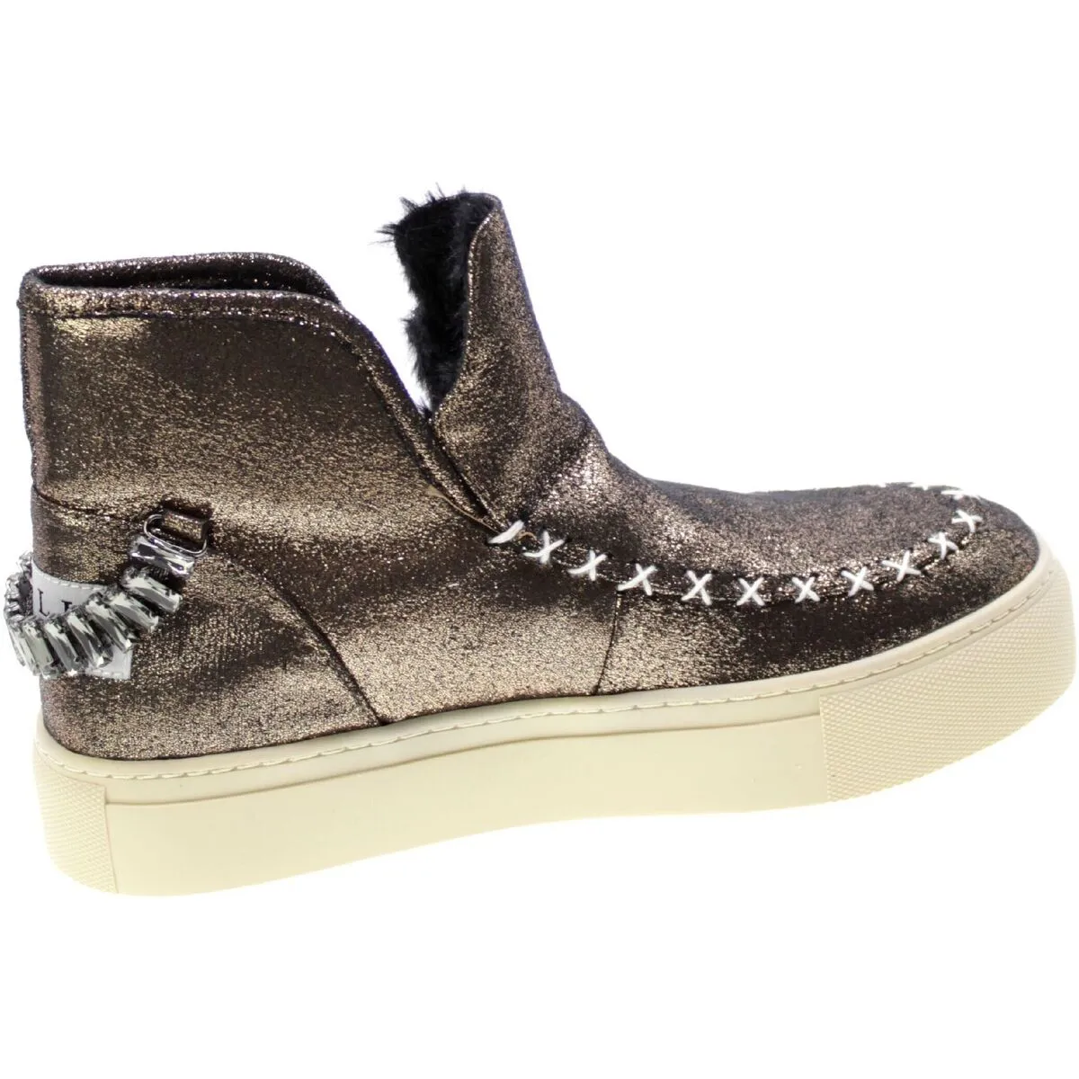 Stivaletto Donna Oro Eskimo Gbcdm2897