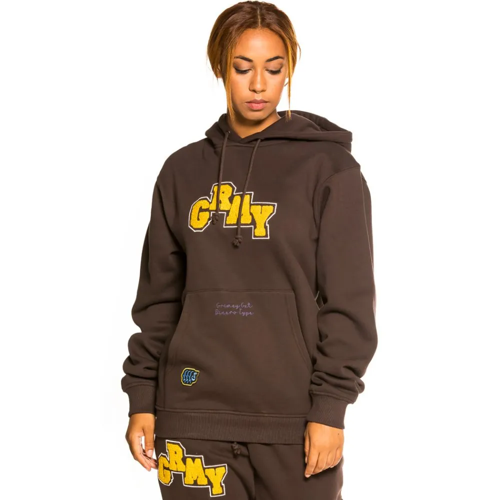 SUDADERA UNISEX GRIMEY "SINGGANG JUNCTION" HOODIE  BROWN | FALL 21