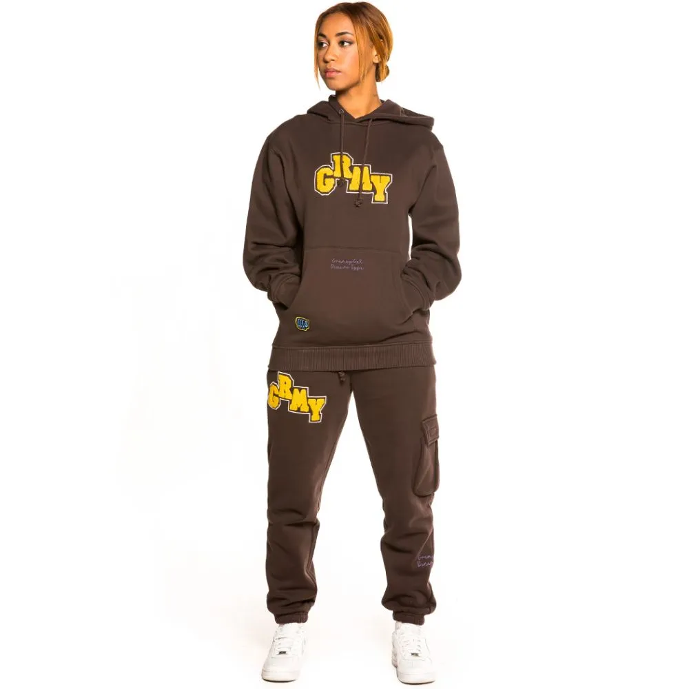 SUDADERA UNISEX GRIMEY "SINGGANG JUNCTION" HOODIE  BROWN | FALL 21