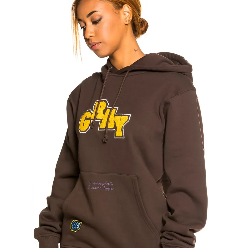SUDADERA UNISEX GRIMEY "SINGGANG JUNCTION" HOODIE  BROWN | FALL 21