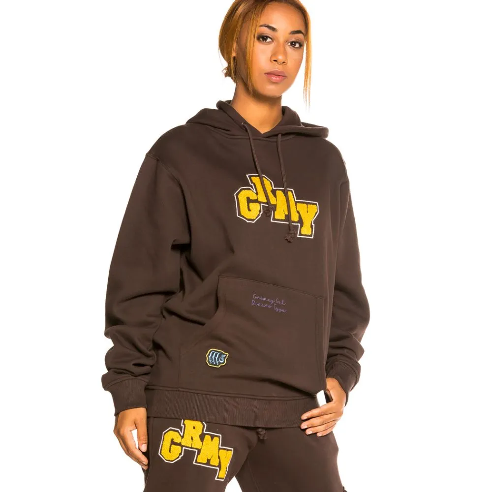 SUDADERA UNISEX GRIMEY "SINGGANG JUNCTION" HOODIE  BROWN | FALL 21