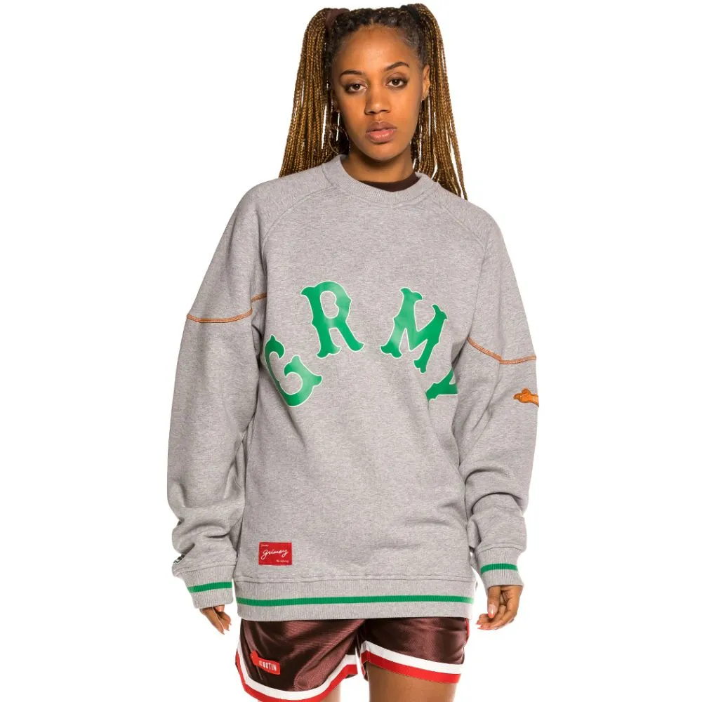 SUDADERA UNISEX GRIMEY "THE LOOT / EL BOTíN" CREWNECK  SPORT GREY | SPRING 21
