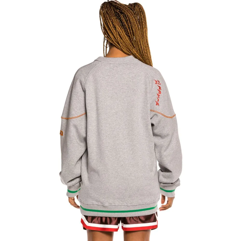 SUDADERA UNISEX GRIMEY "THE LOOT / EL BOTíN" CREWNECK  SPORT GREY | SPRING 21