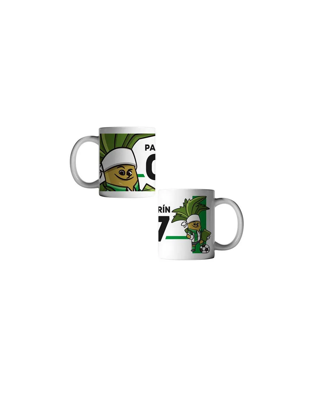 Taza de cerámica Real Betis Palmerín