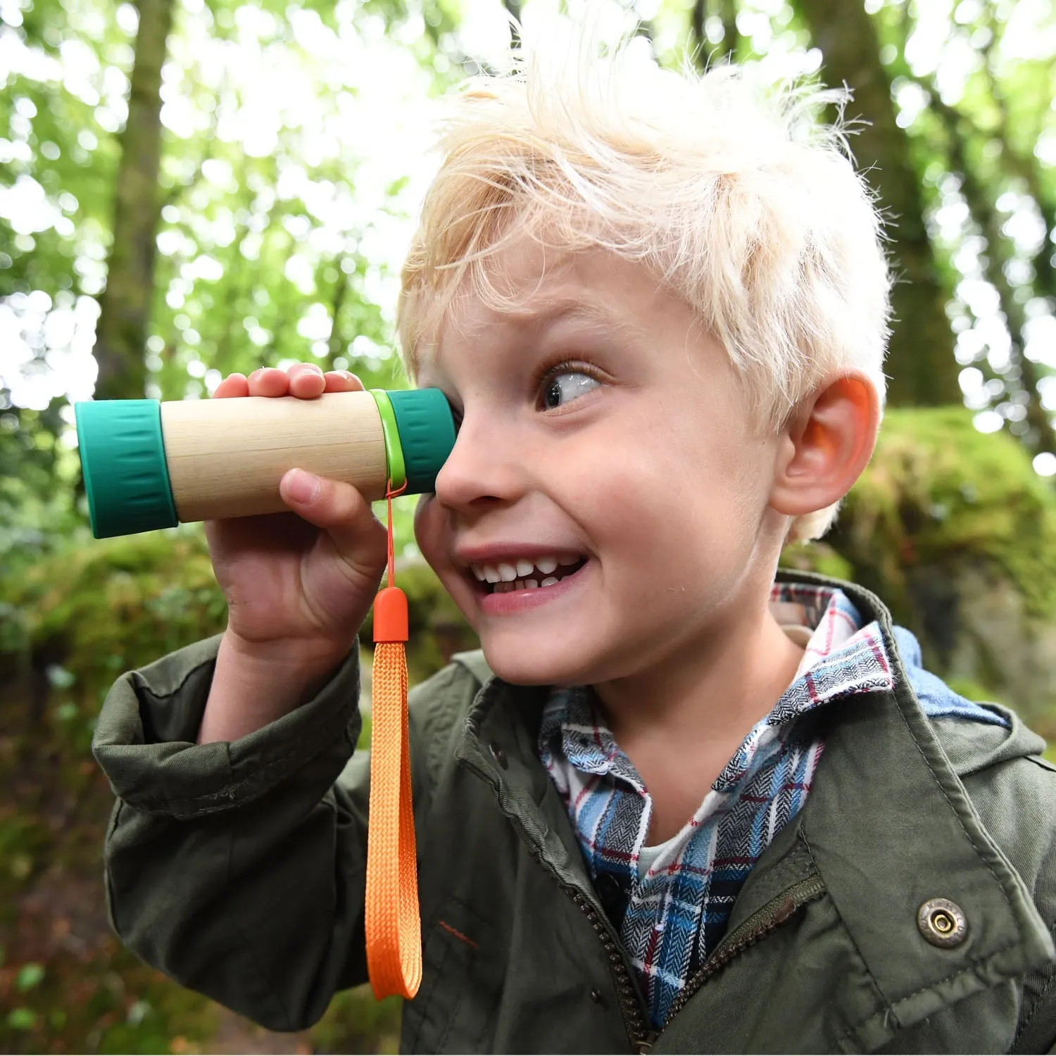 Telescopio para explorar la naturaleza