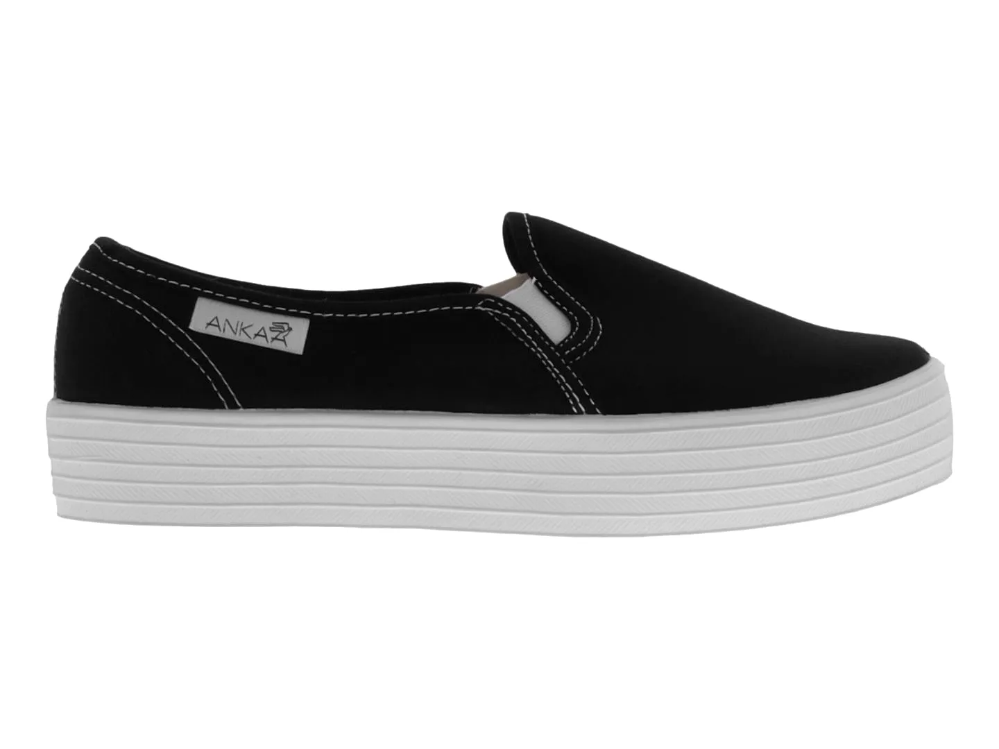 Tenis Ankaa 1102 Negro Para Mujer