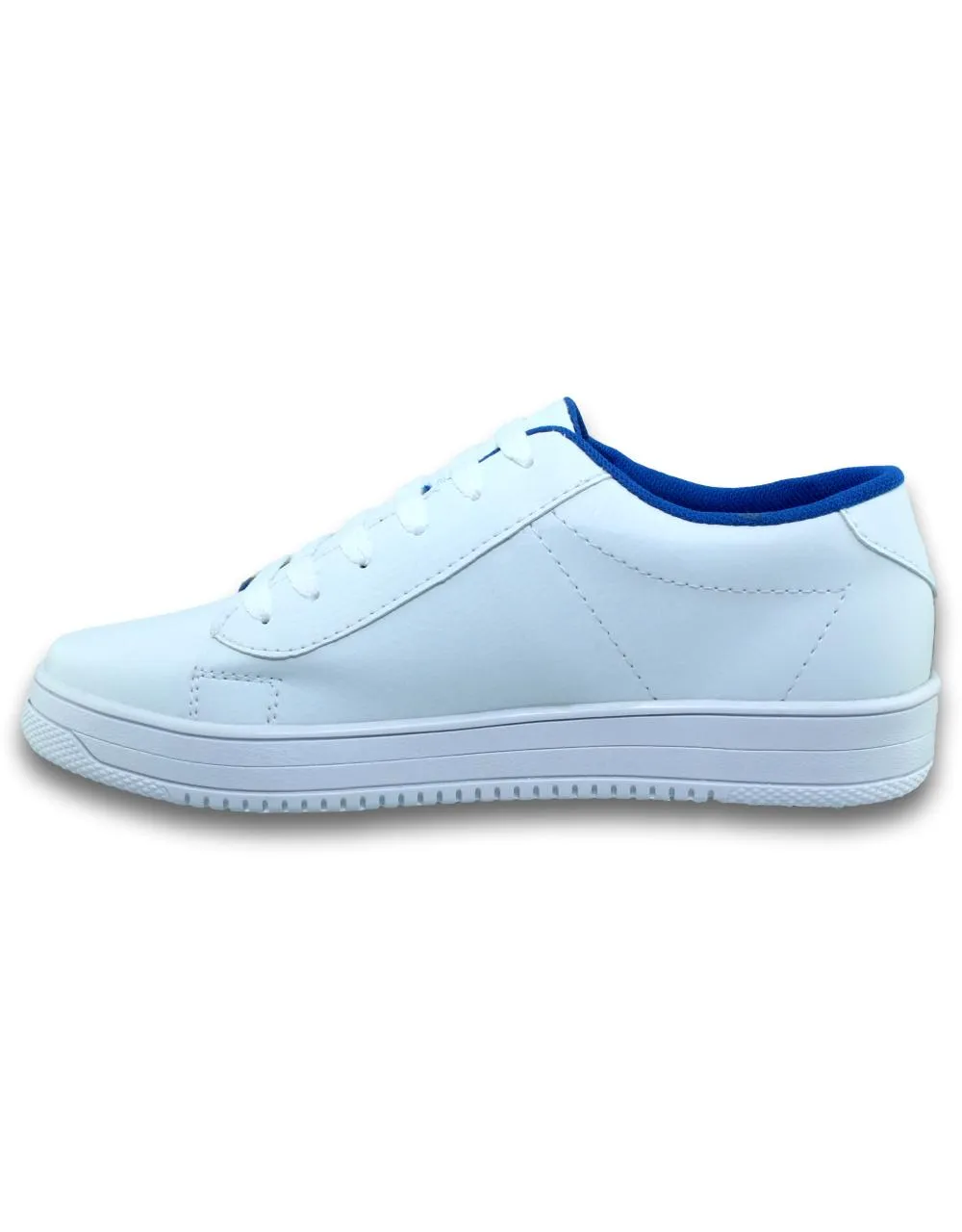 Tenis blancos sinteticos por mayoreo Mod. 5054