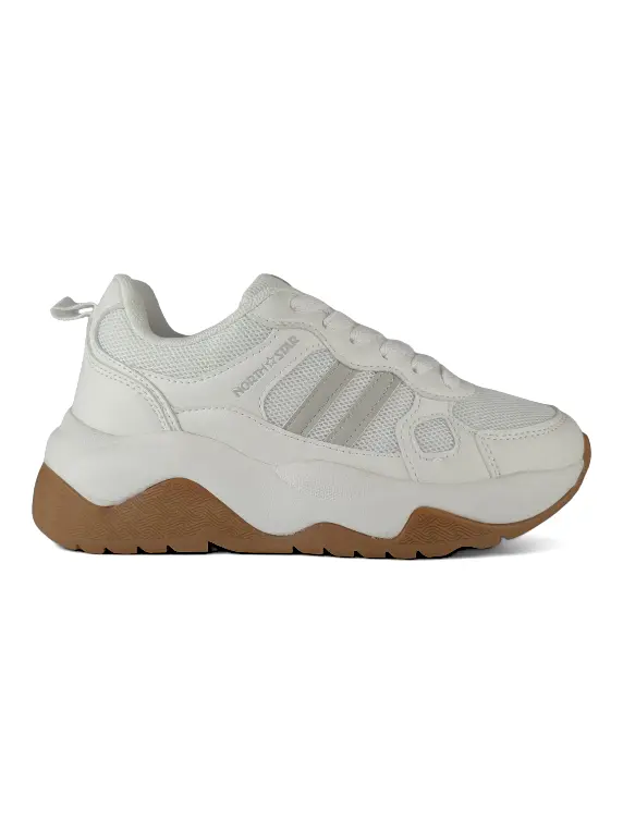Tenis Colegiales Blancos Ivette Northstar