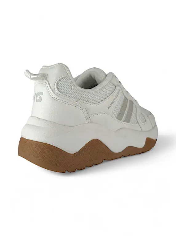 Tenis Colegiales Blancos Ivette Northstar