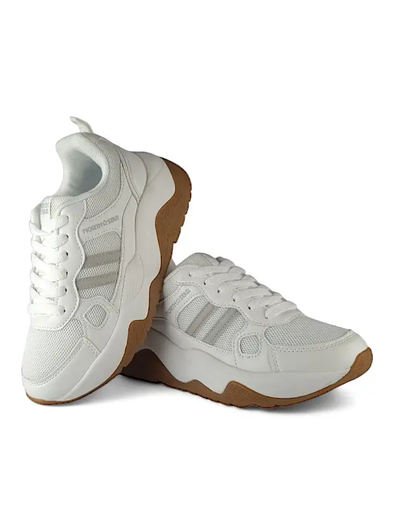 Tenis Colegiales Blancos Ivette Northstar
