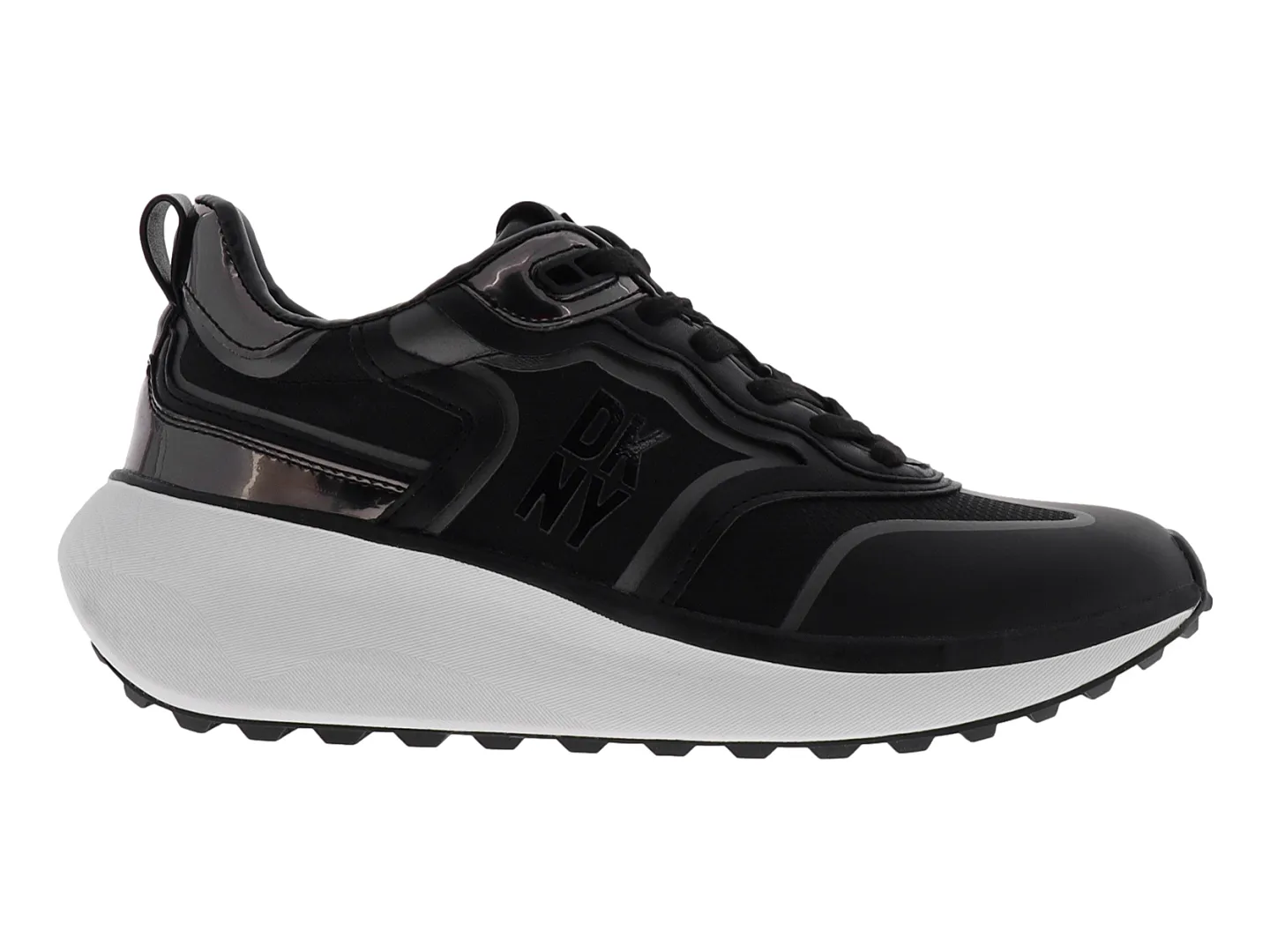 Tenis Dkny 24739  Negro Para Mujer