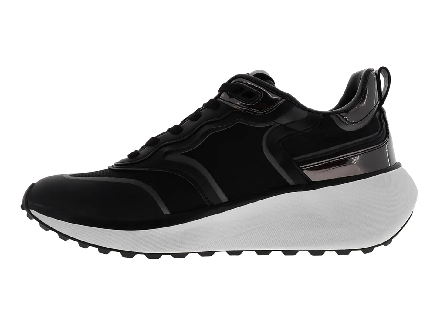 Tenis Dkny 24739  Negro Para Mujer