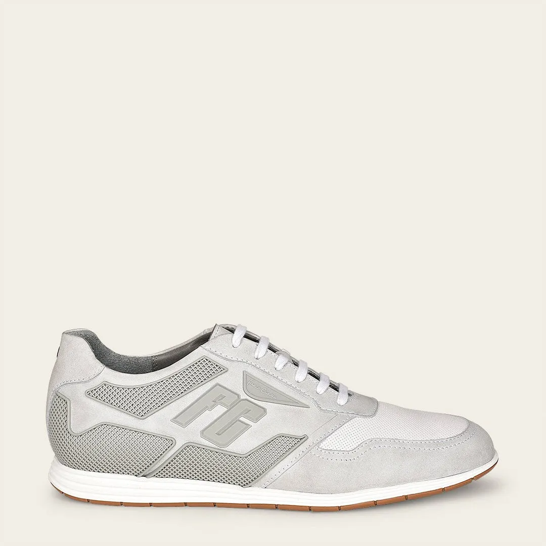 Tenis para caballero en piel genuina