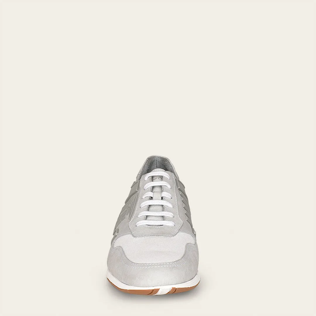 Tenis para caballero en piel genuina