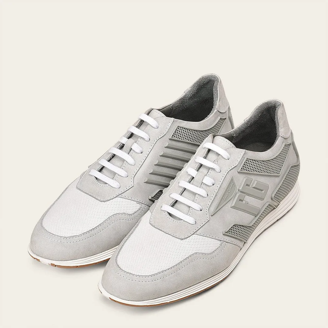 Tenis para caballero en piel genuina