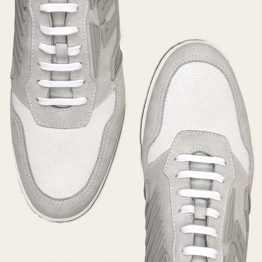 Tenis para caballero en piel genuina