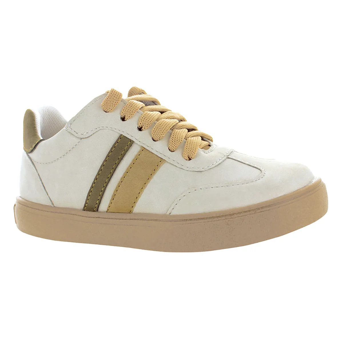 Tenis Para Nio Color Paja