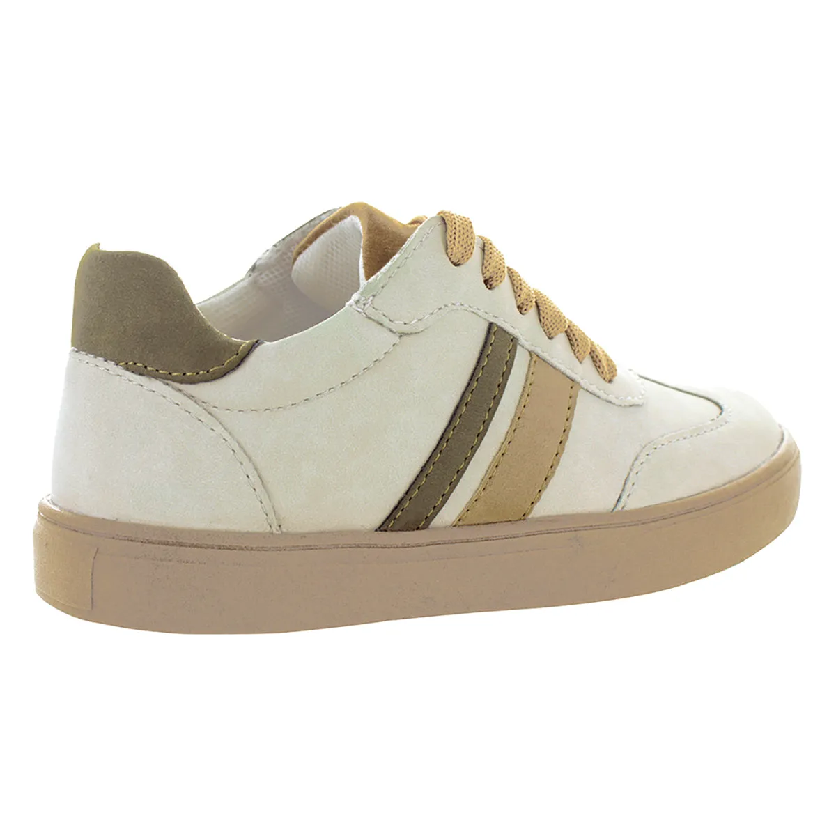 Tenis Para Nio Color Paja