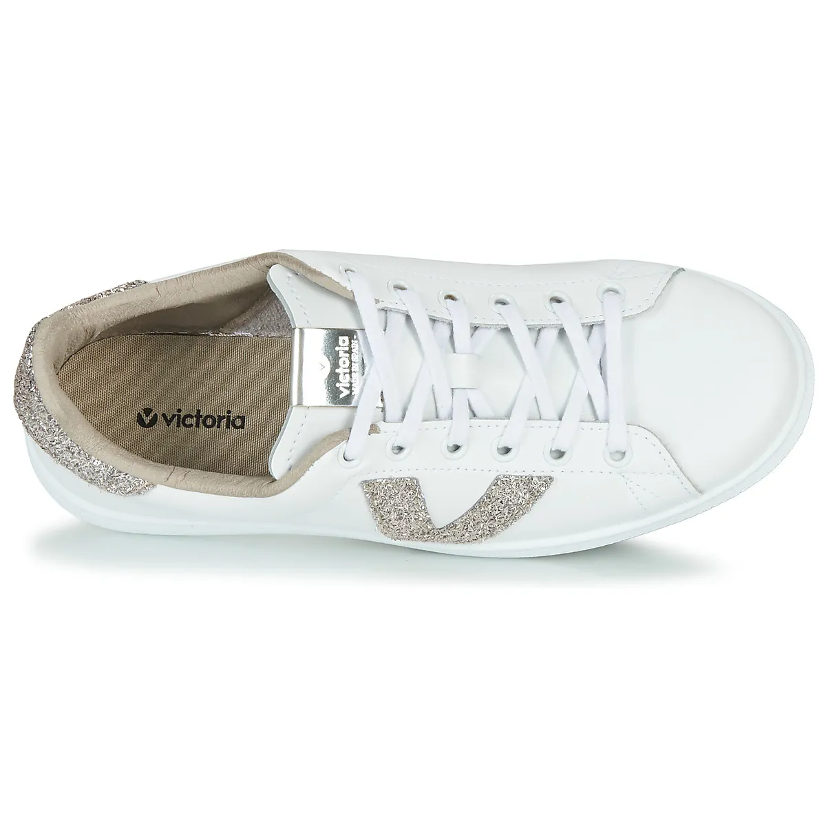 TENIS PIEL GLITTER