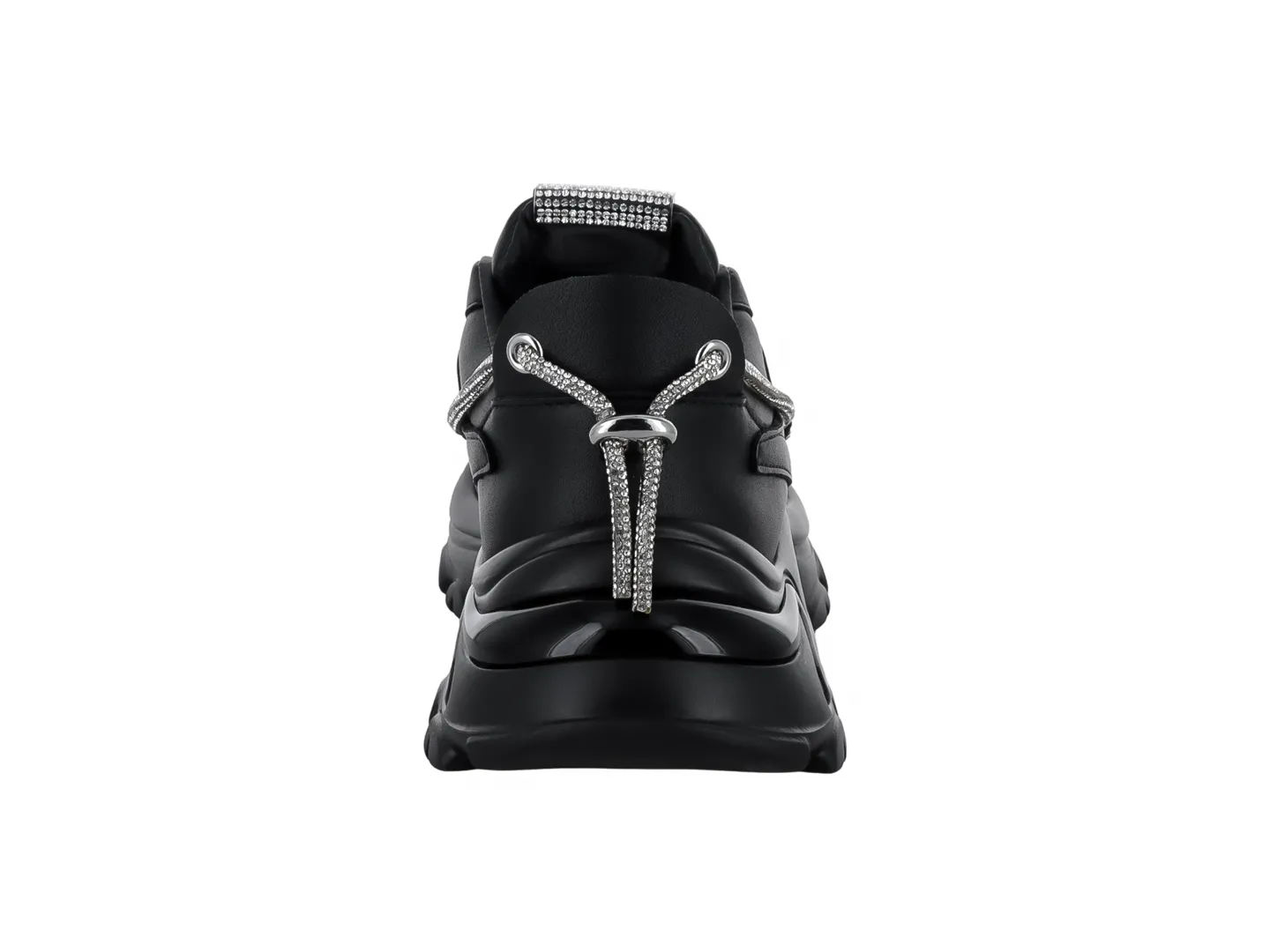 Tenis Steve Madden Miracl Negro Para Mujer