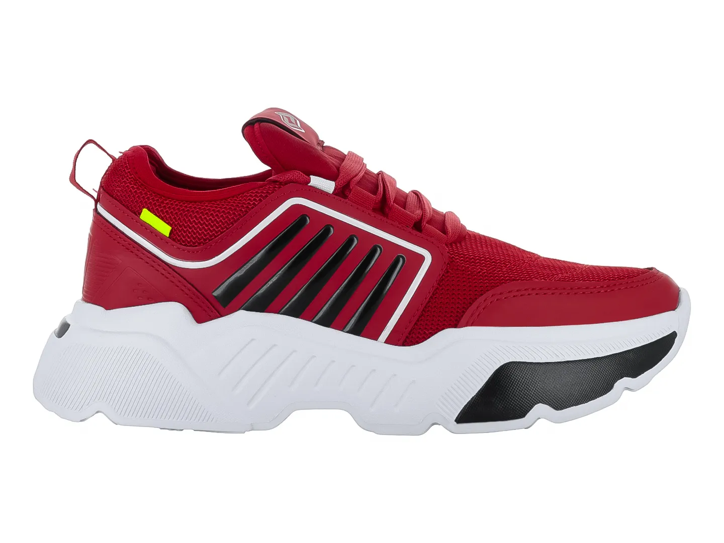 Tenis Thentic 5604 Rojo Para Mujer