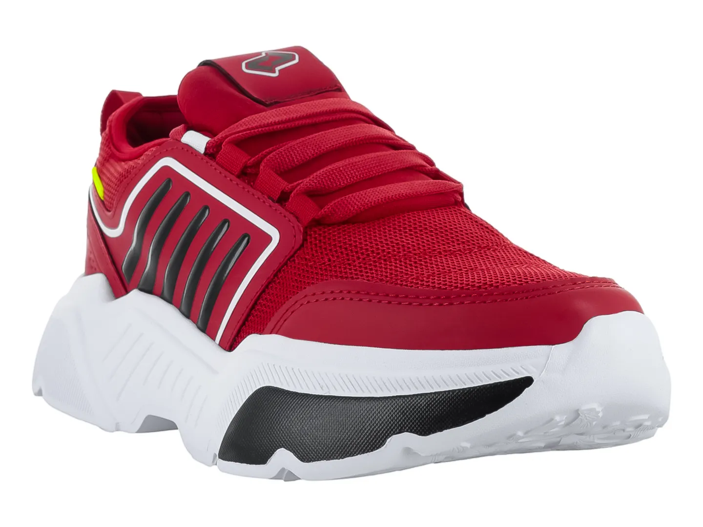 Tenis Thentic 5604 Rojo Para Mujer