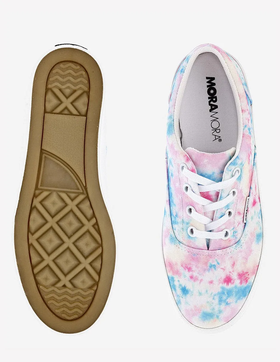 Tenis urbano de lona Irma multicolor  para mujer cod. 102204