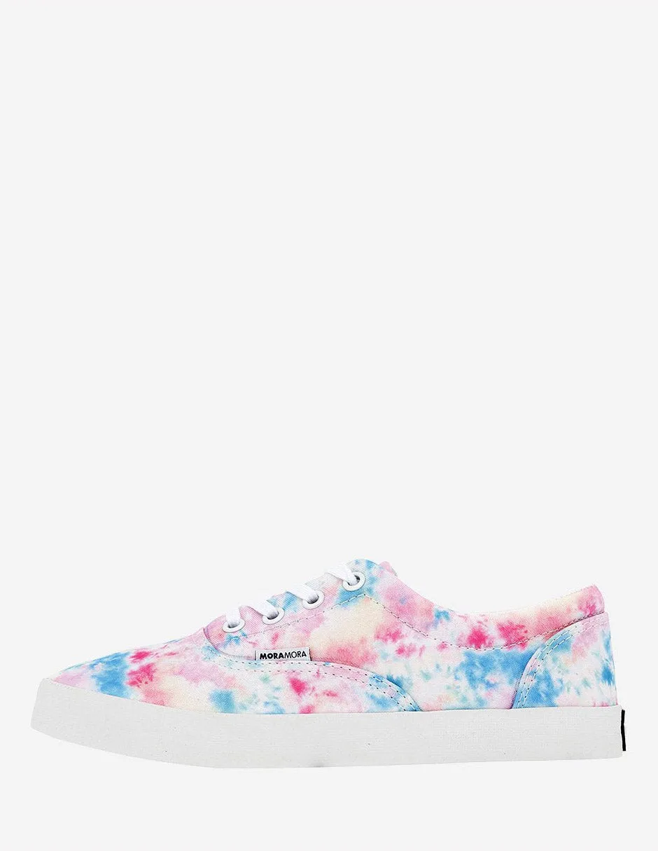 Tenis urbano de lona Irma multicolor  para mujer cod. 102204
