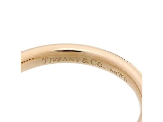 Tiffany & Co Anillo de diamante de banda curva Tiffany Elsa Peretti 