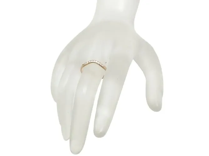 Tiffany & Co Anillo de diamante de banda curva Tiffany Elsa Peretti 
