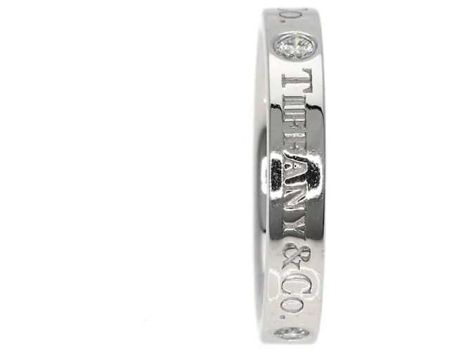 Tiffany & Co Anillo de Diamante Tiffany Flat Band 3P 