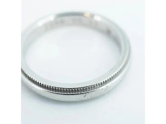 Tiffany & Co Anillo Tiffany Milgrain en Platino 950 
