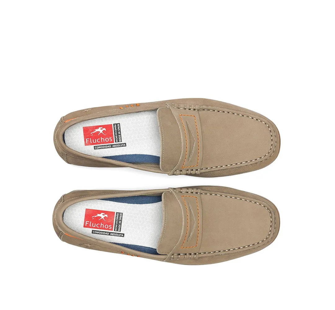 TROY F1730 Mocasín Marrón