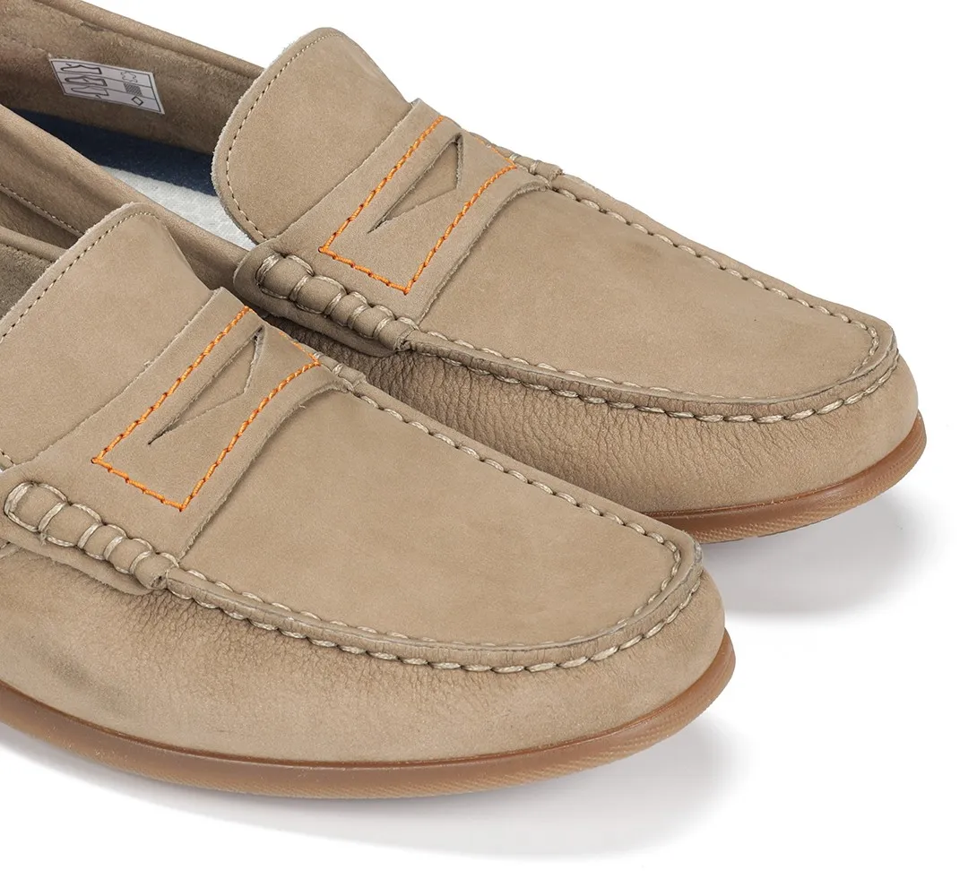TROY F1730 Mocasín Marrón