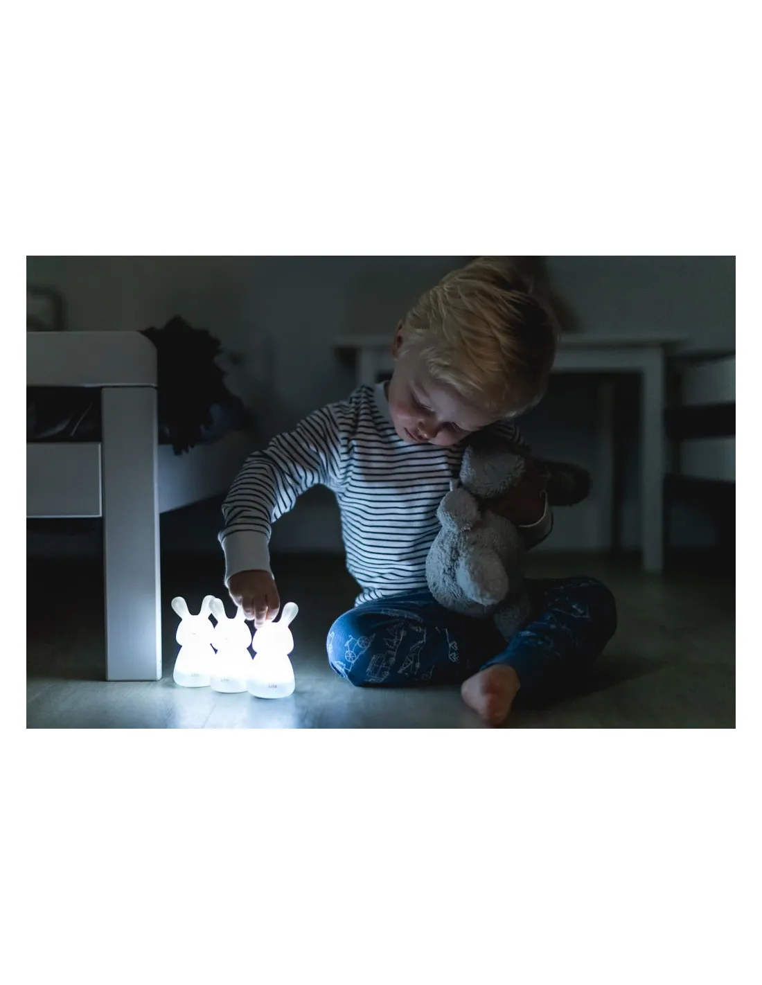 Trío de luces de noche Léo, Léni, Lila de Olala Boutique