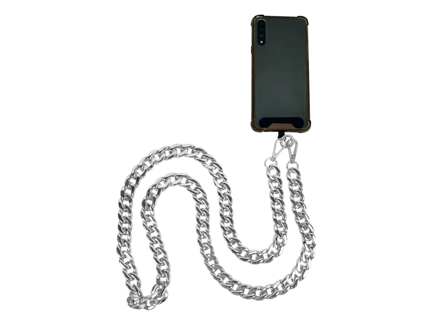 Twist Side Shama Di04 Plata Colgante Para Celular Unica          (100)