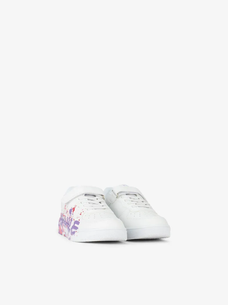 TÉNIS MULTIPEÇA COM DUPLO VELCRO E ESTAMPADOS MULTICOLOR