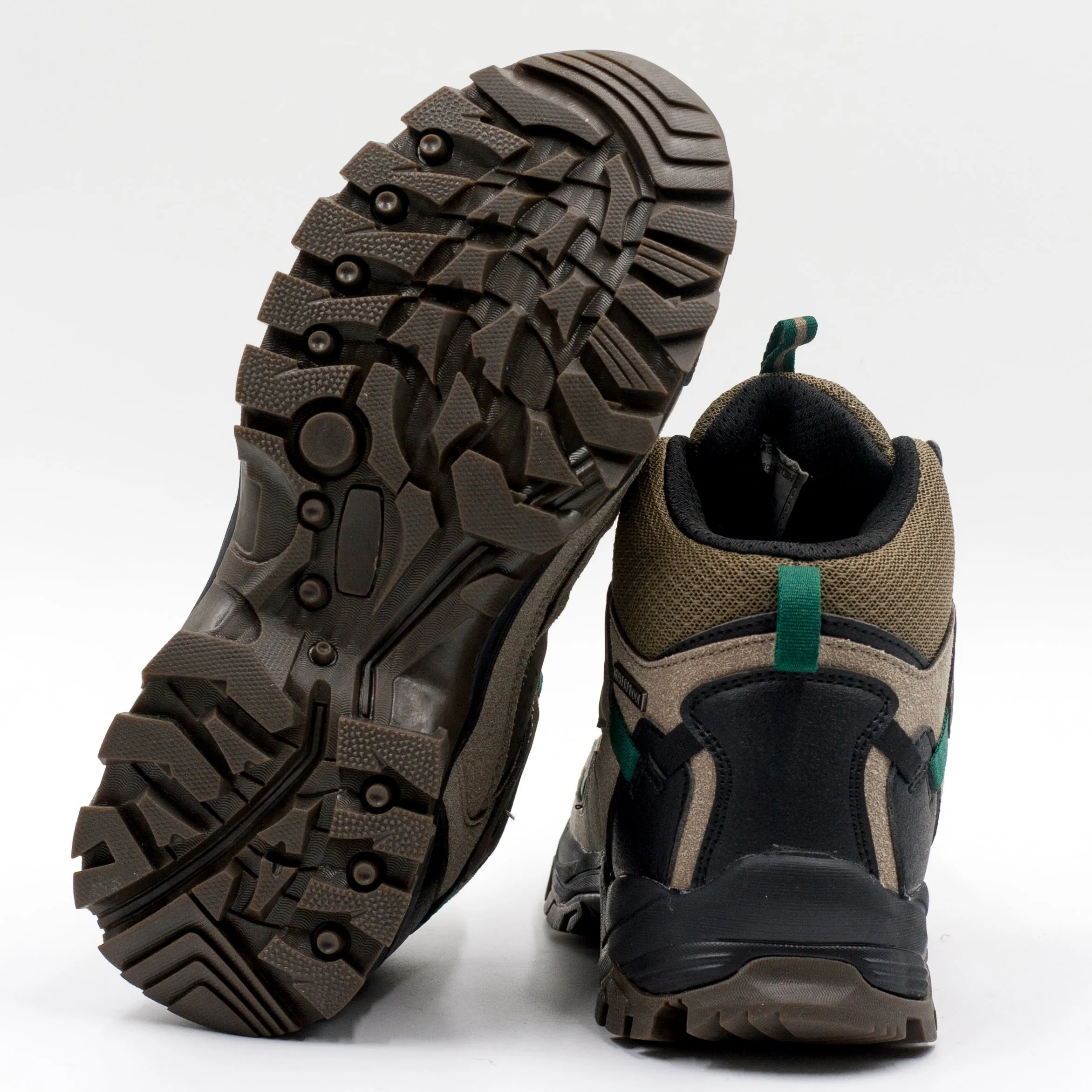 Unisport Botin Outdoor hombre Waterproof color Tostado