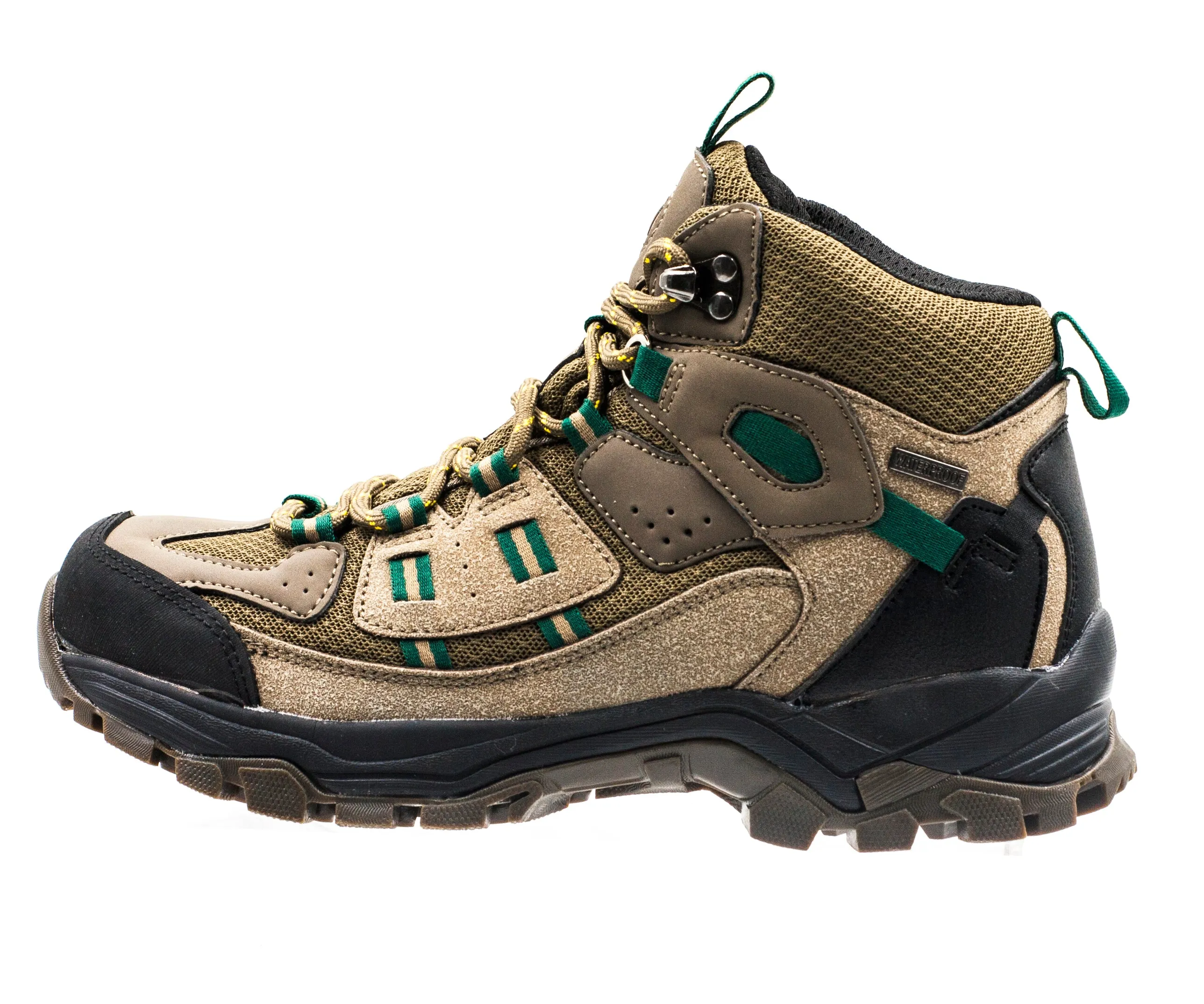 Unisport Botin Outdoor hombre Waterproof color Tostado