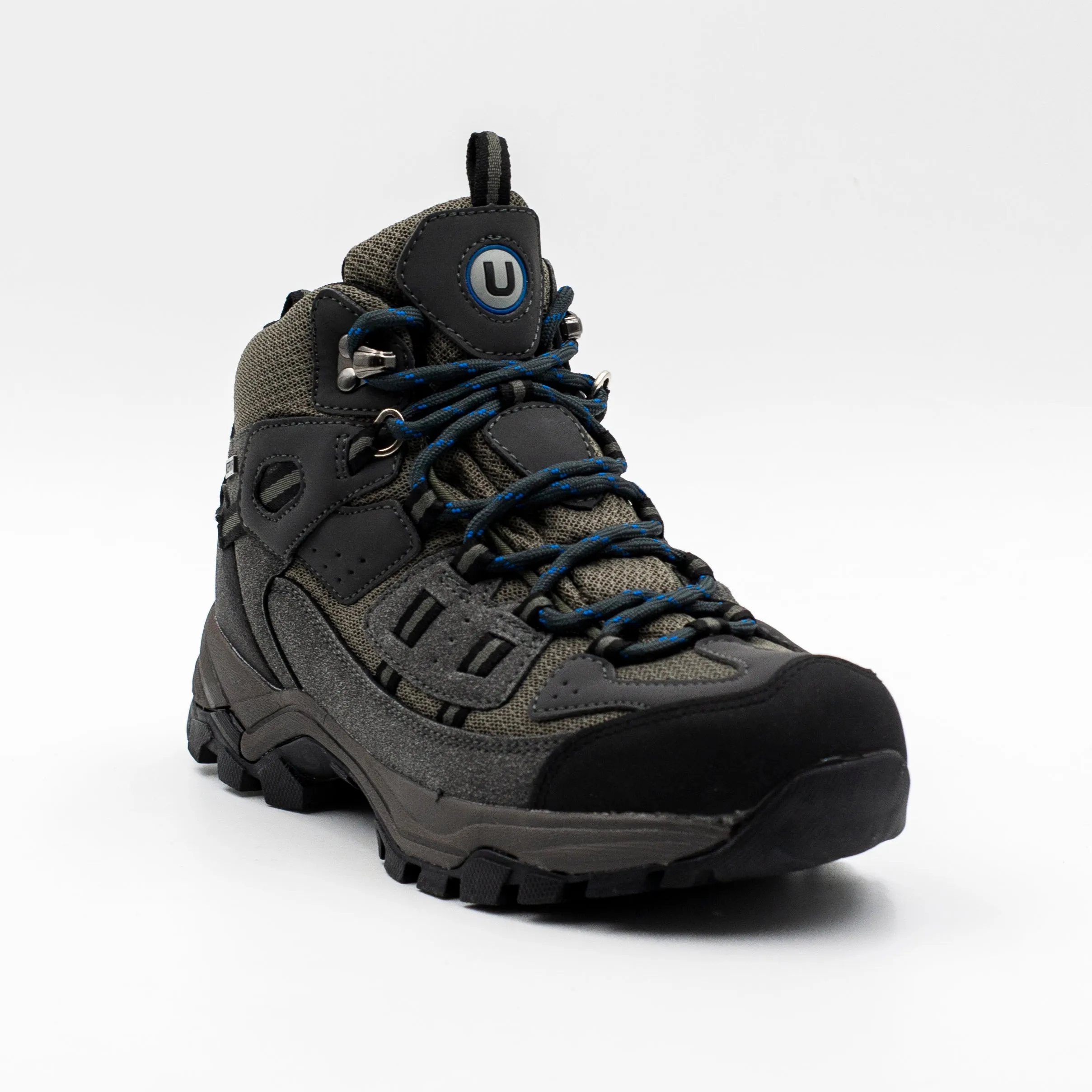 Unisport Botin Outdoor juvenil waterproof color gris