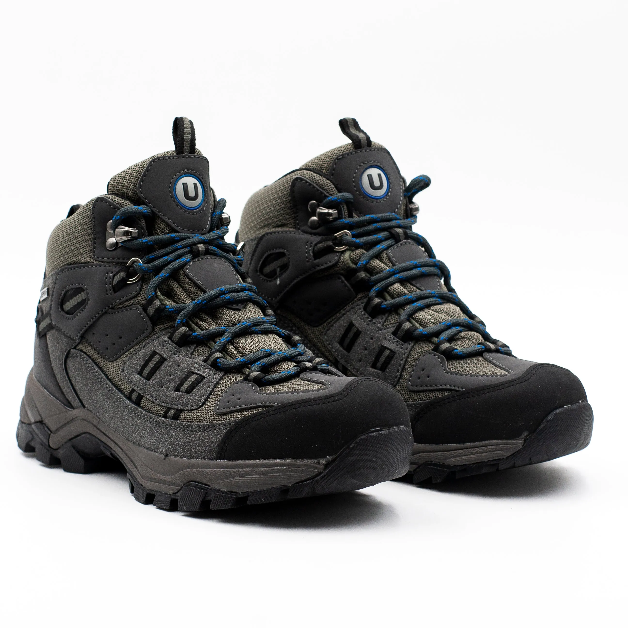 Unisport Botin Outdoor juvenil waterproof color gris