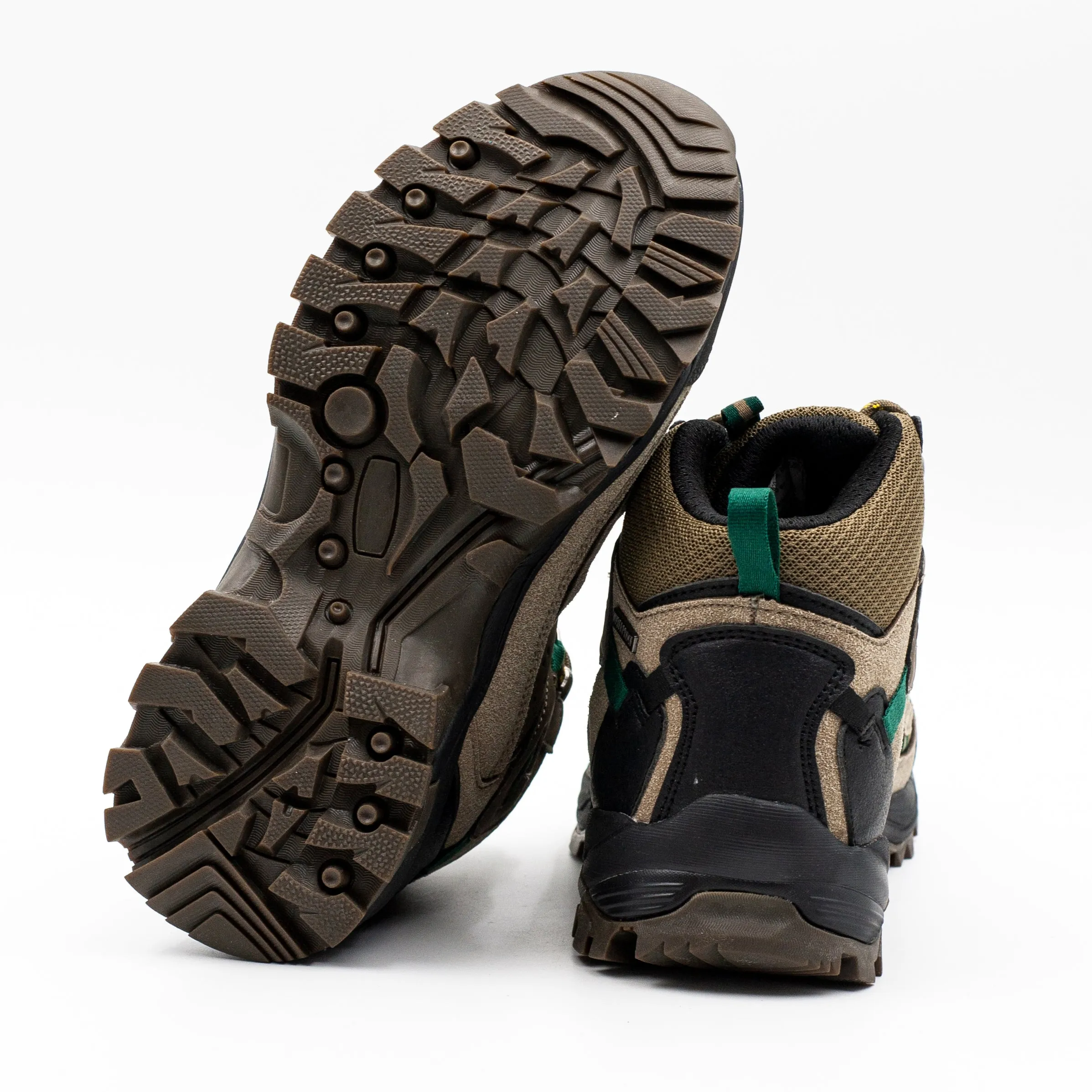 Unisport Botin Outdoor juvenil waterproof color tostado